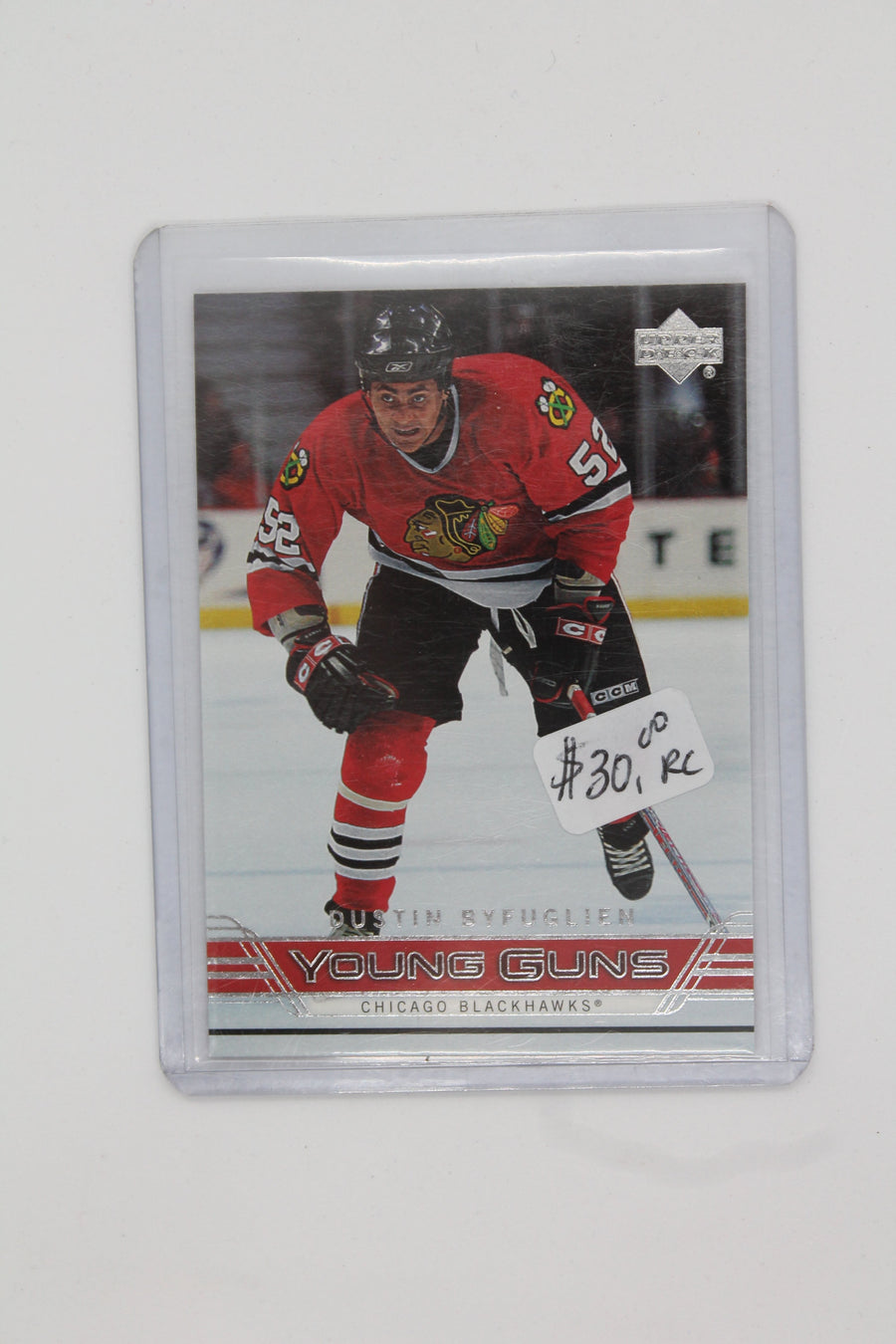 Dustin Byfuglien 2006-07 Upper Deck - [Base] #206 Young Guns Rookie Card