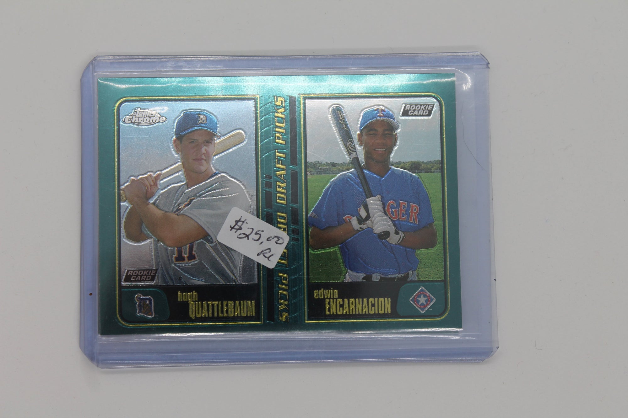 Edwin Encarnacion 2001 Topps Chrome Rookie Card - [Base] #616