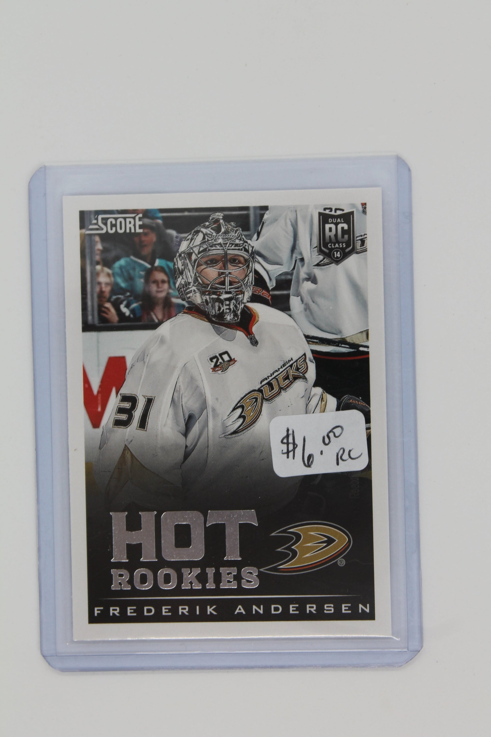 Frederik Andersen 2013-14 Panini Rookie Anthology - Score Update Rookie Card #721