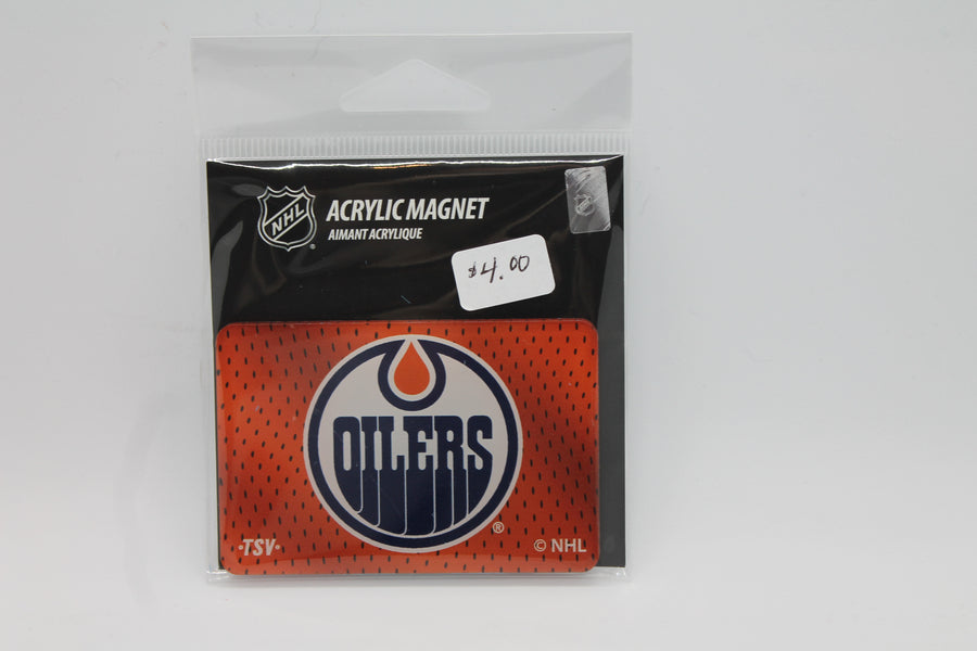 NHL Edmonton Oilers Acrylic Magnet