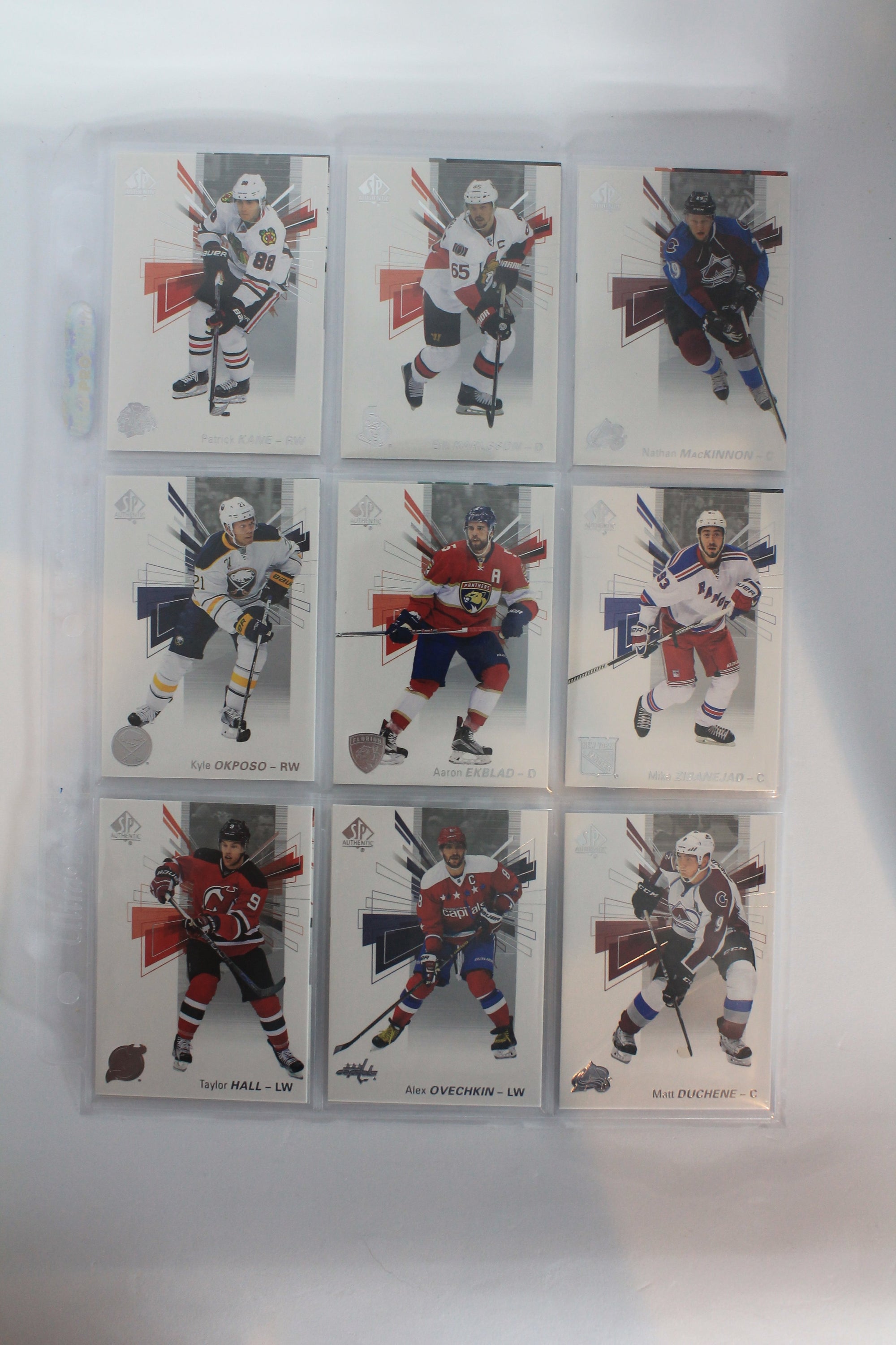 2016-17 SP Authentic Set 1-100