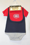NHL Montreal Canadiens 3 piece Infant Bodysuit/Onesie Set