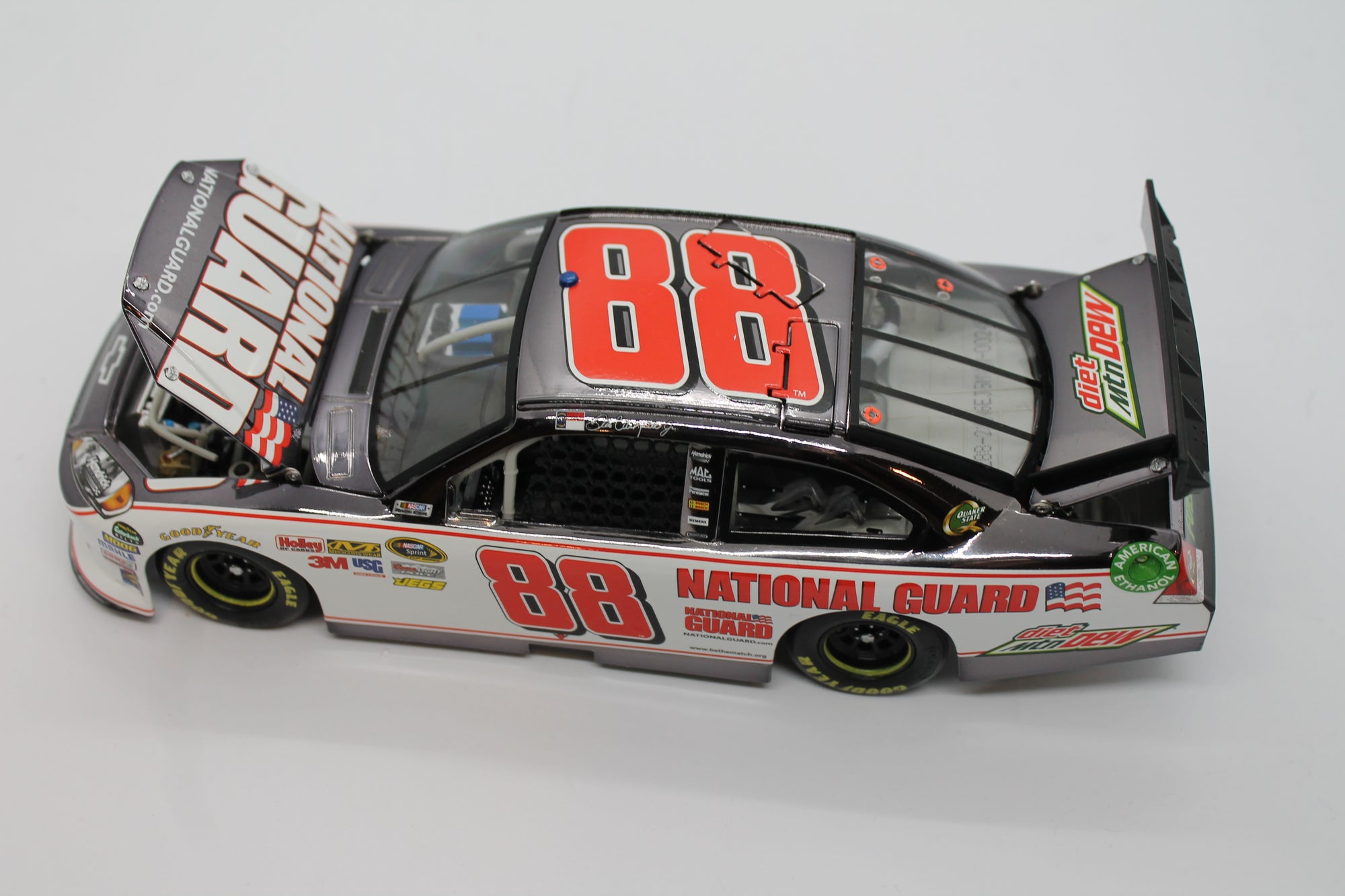 Dale Earnhardt Jr. 2012 Impala Gunmetal 1:24 Diecast