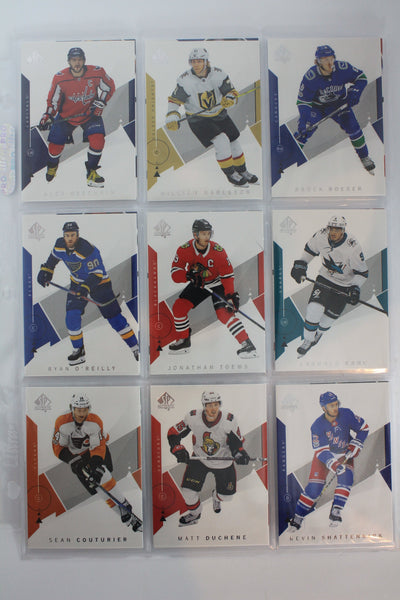 2018-19 SP Authentic Set 1-100