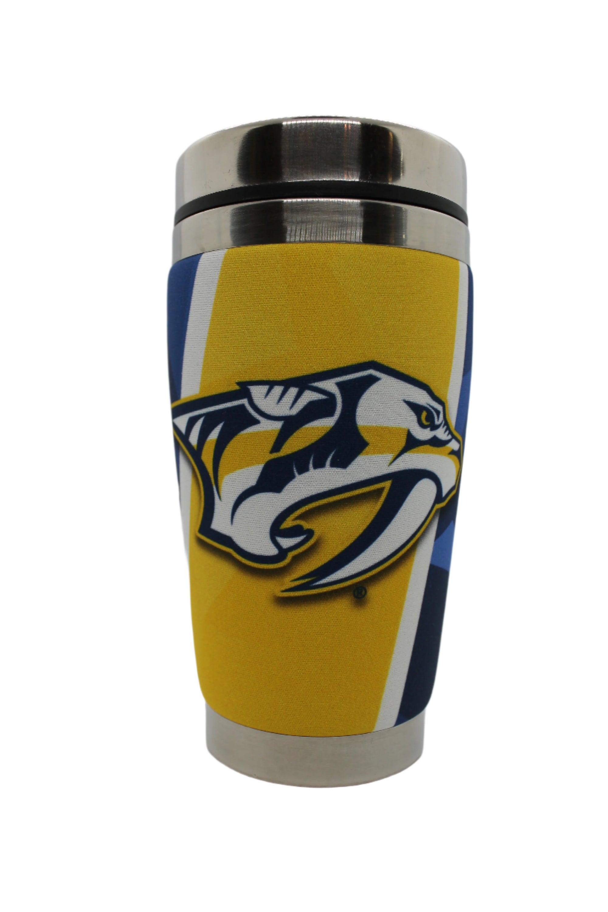 NHL Nashville Predators 16oz Mugzie Brand Insulated Travel Mug