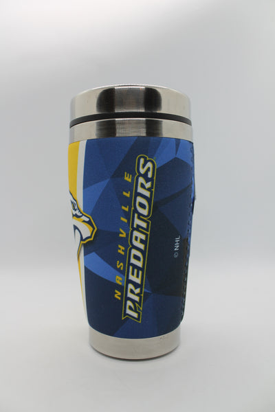 NHL Nashville Predators 16oz Mugzie Brand Insulated Travel Mug