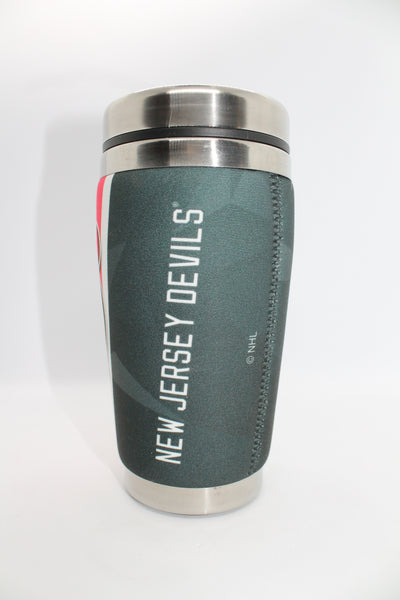 NHL New Jersey Devils 16oz Mugzie Brand Insulated Travel Mug