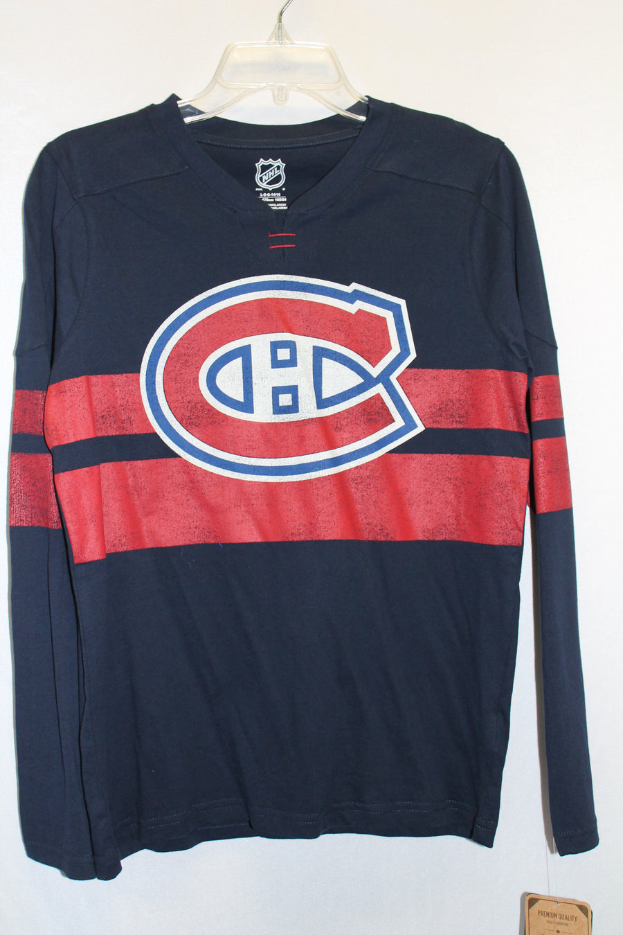 NHL Montreal Canadiens Youth Long Sleeve Tee