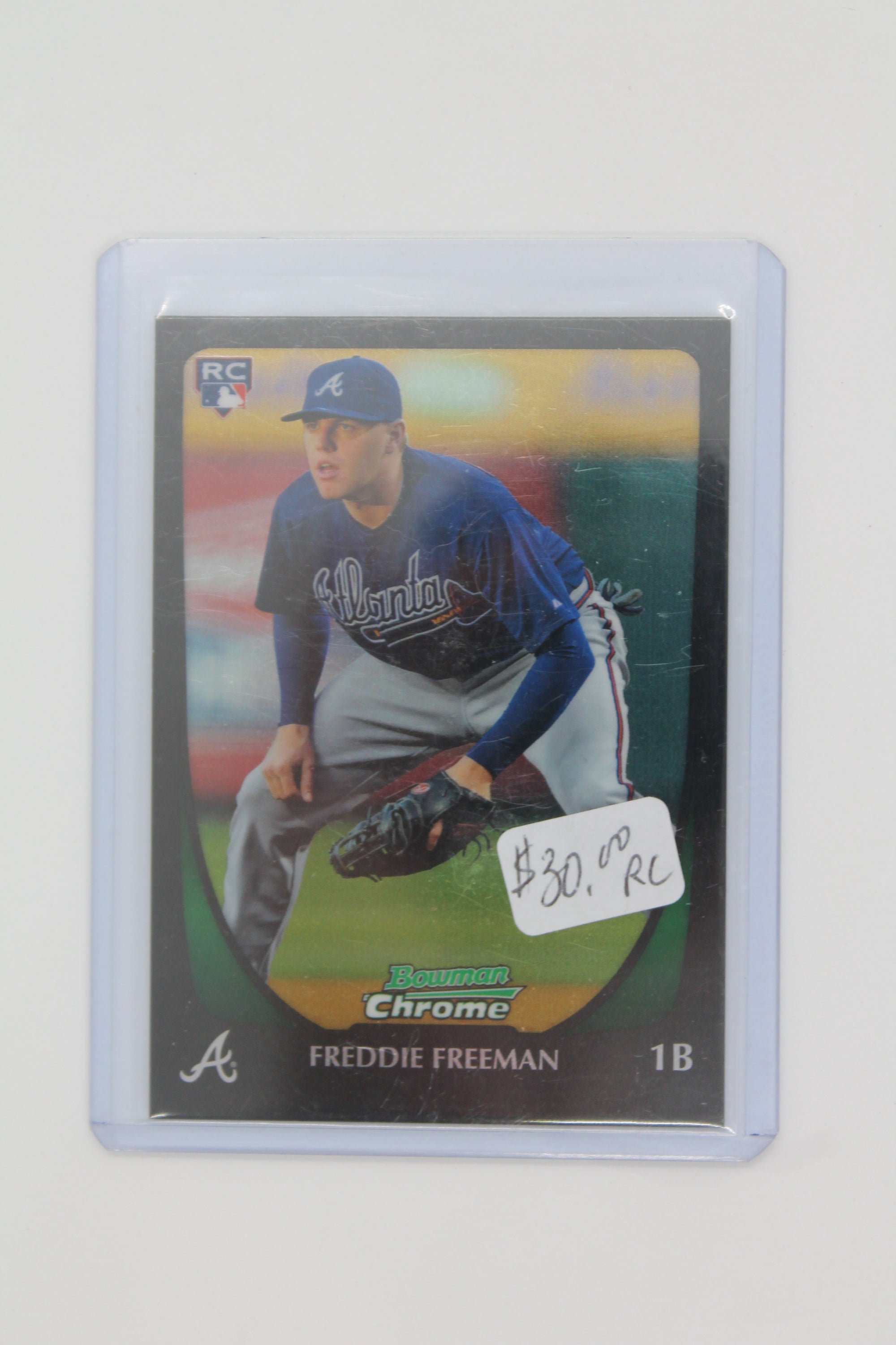 Freddie Freeman 2011 Bowman Chrome Rookie Card