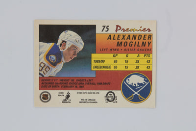 Alexander Mogilny 1990-91 O-Pee-Chee Premier Rookie Card