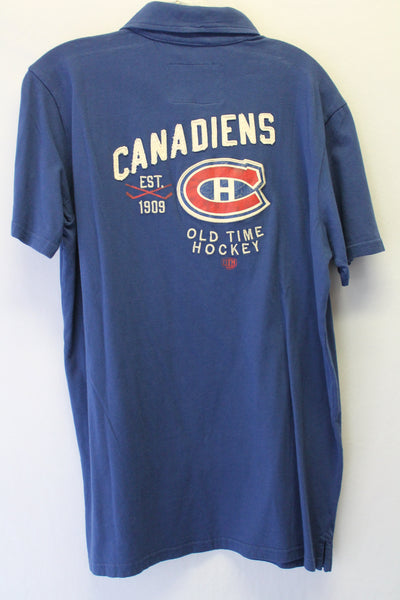 NHL Montreal Canadiens Mens OTH Cotton Polo Shirt