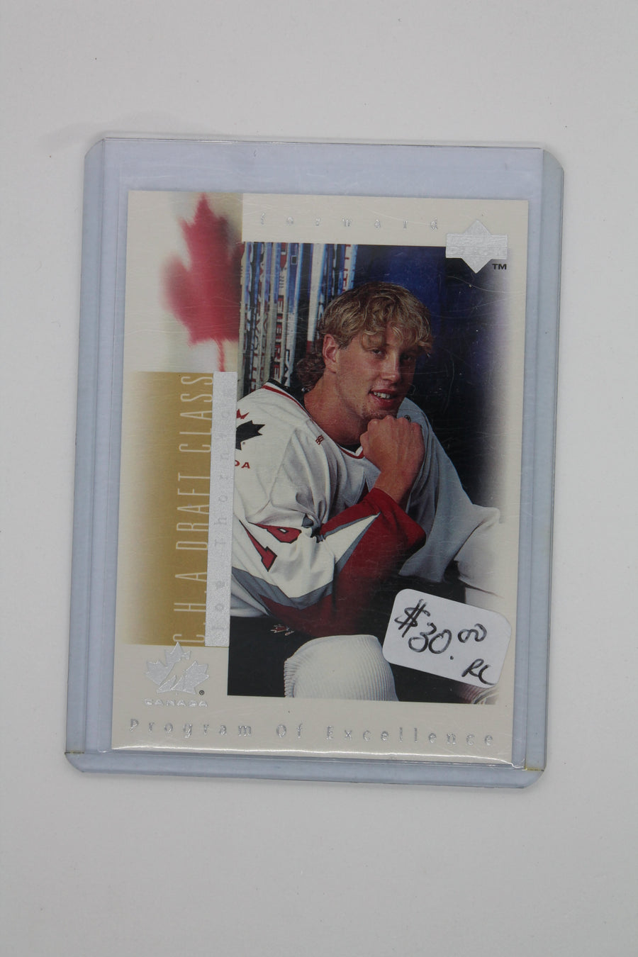 Joe Thornton 1996-97 Upper Deck Rookie Card