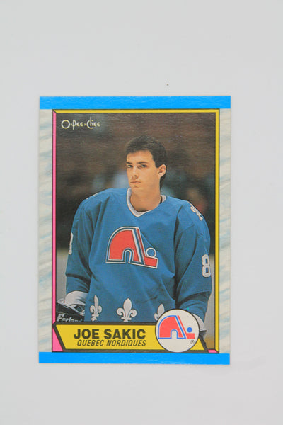 Joe Sakic 1989-90 O-Pee-Chee Rookie Card