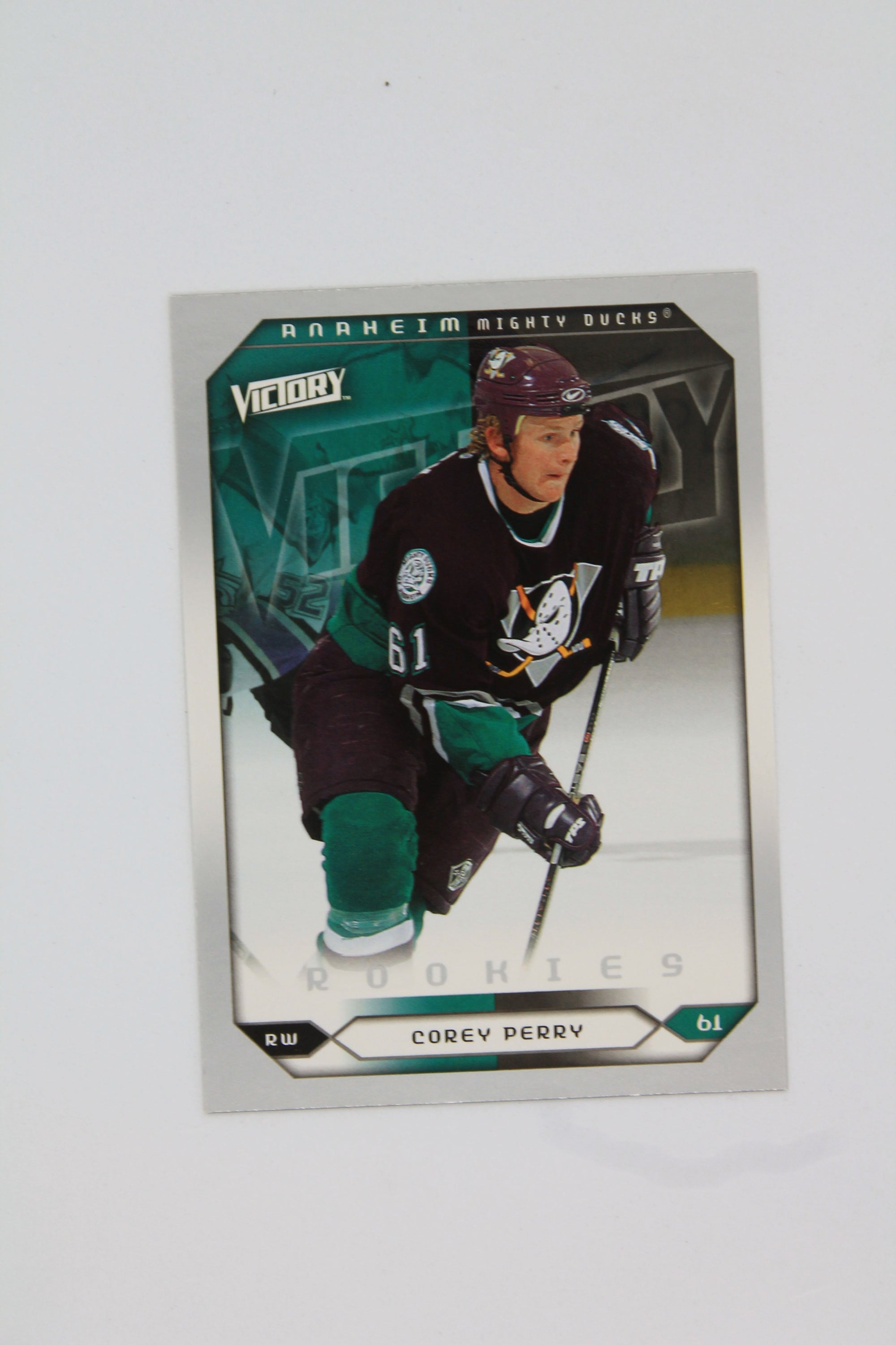 Corey Perry 2005-06 Upper Deck Victory Rookie Card