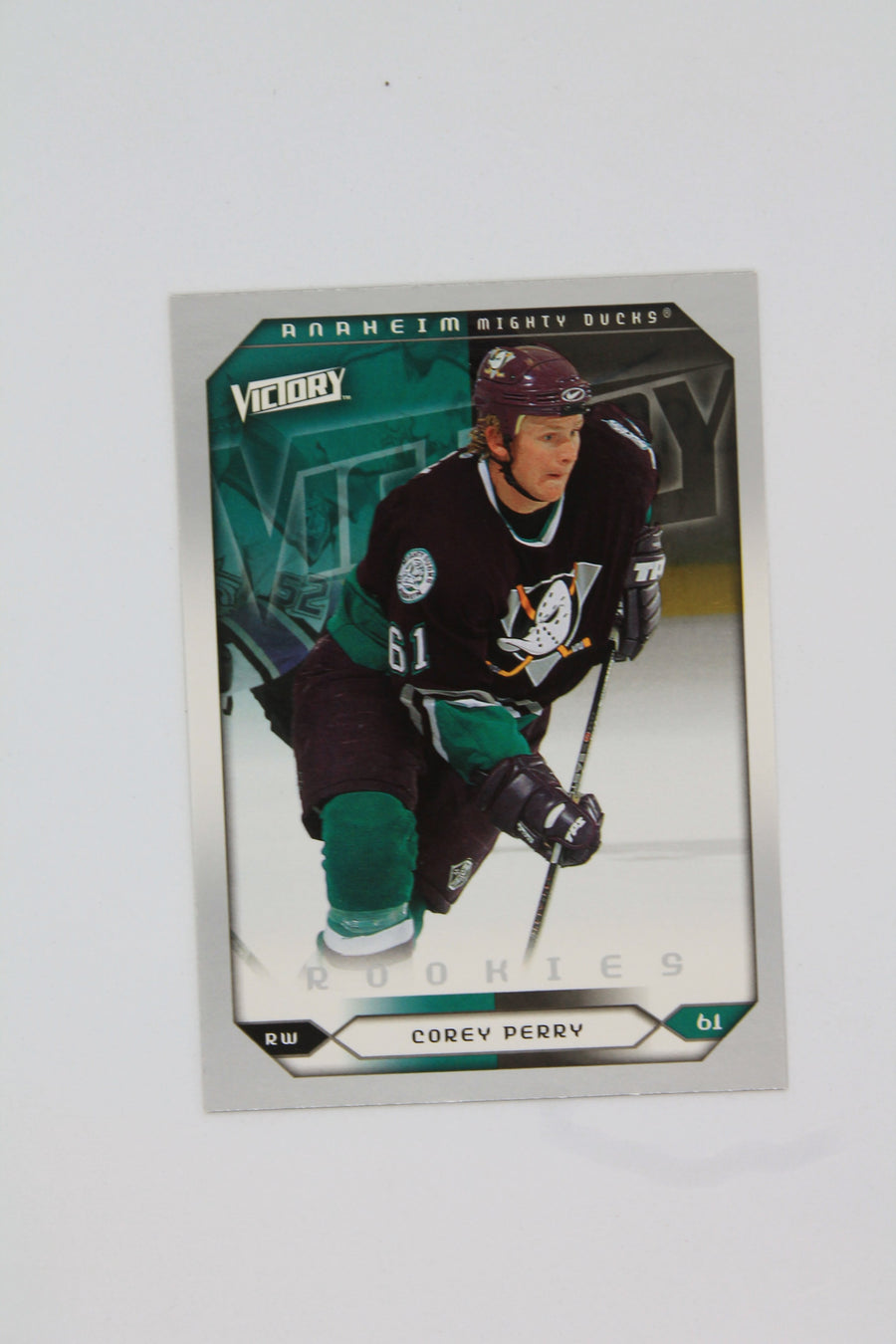 Corey Perry 2005 Anaheim Mighty Ducks Away Throwback NHL Hockey Jersey