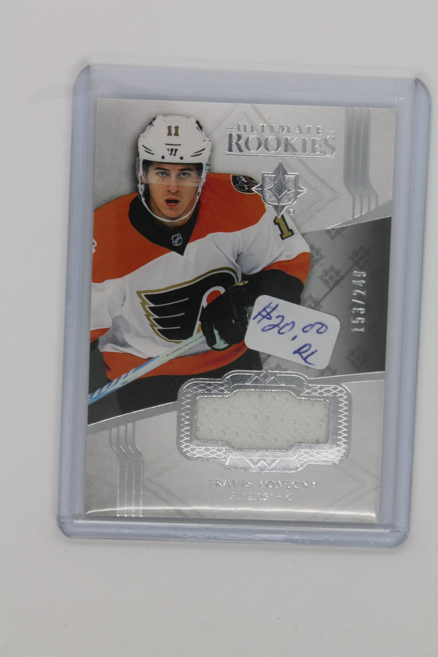 Travis Konecny 2016-17 Ultimate Collection - Ultimate Rookies Rookie Card #153/249