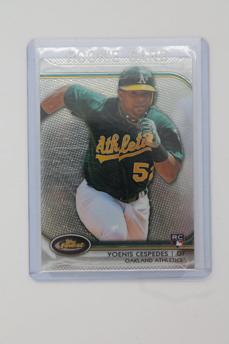 Yoenis Cespedes 2012 Topps Finest Rookie Card