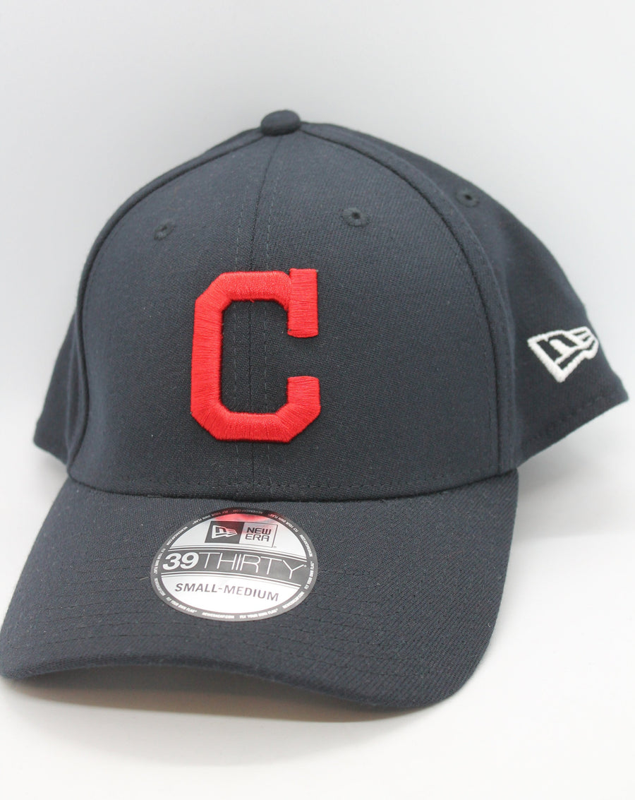 MLB Cleveland Indians New Era 39Thirty S/M Navy Flex Fit Hat