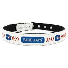 MLB Toronto Blue Jays Wear the Game Leather Dog Collar