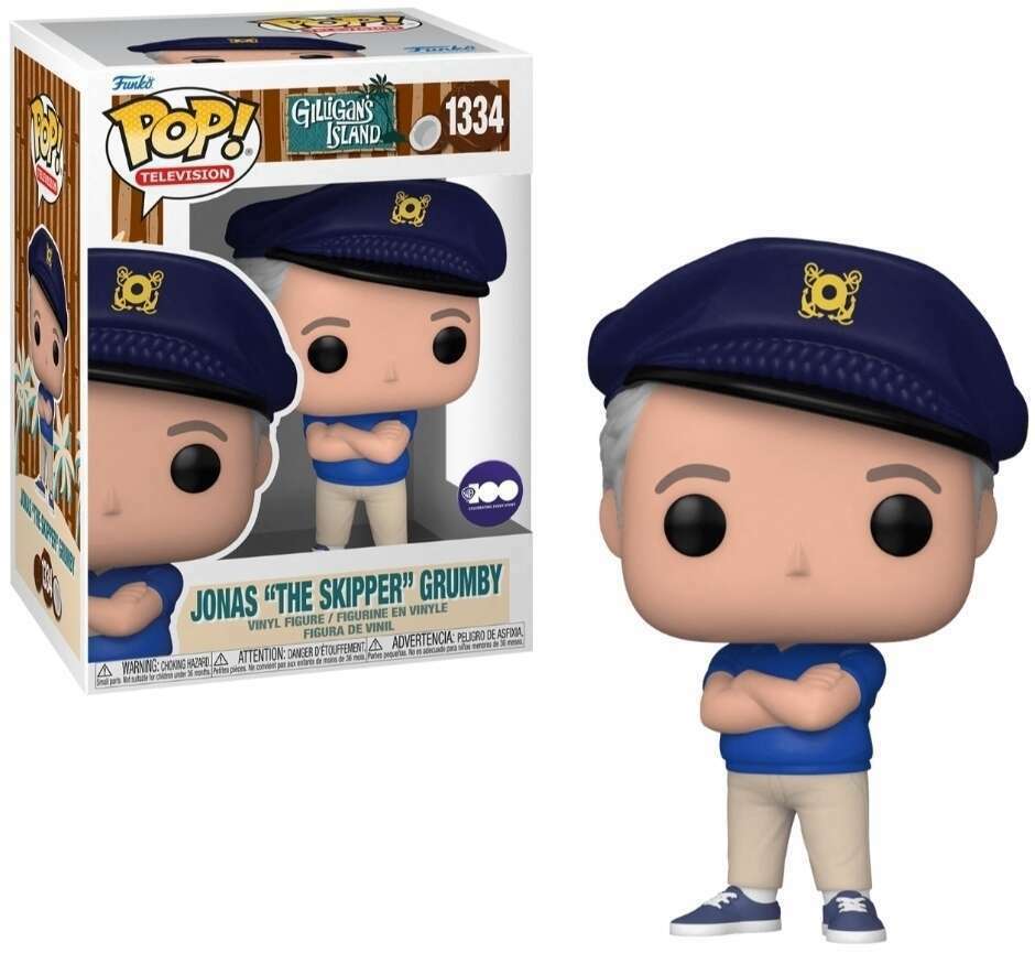 Funko POP Jonas "The Skipper" Grumby #1334 - Gilligan's Island