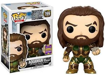 Funko POP Aquaman and Motherbox #199 - Justice League 2017 Summer Convention