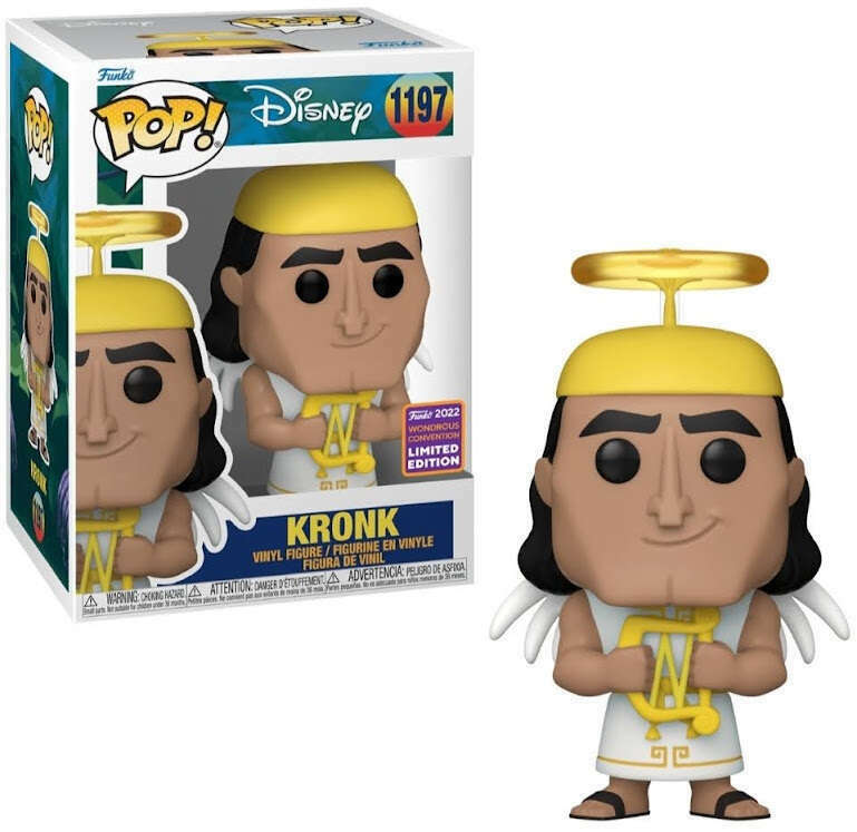 Pop Kronk Vinyl Art Toys - Disney - Funko 2022 Wondrous Convention #1197