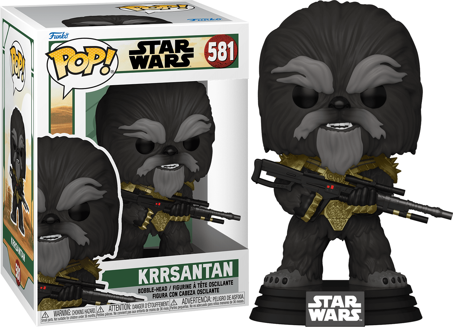 Funko POP Krrsantan #581 -Star Wars Book of Boba Fett