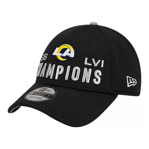 NFL Los Angeles Rams Super Bowl LVI Champions New Era Adjustable