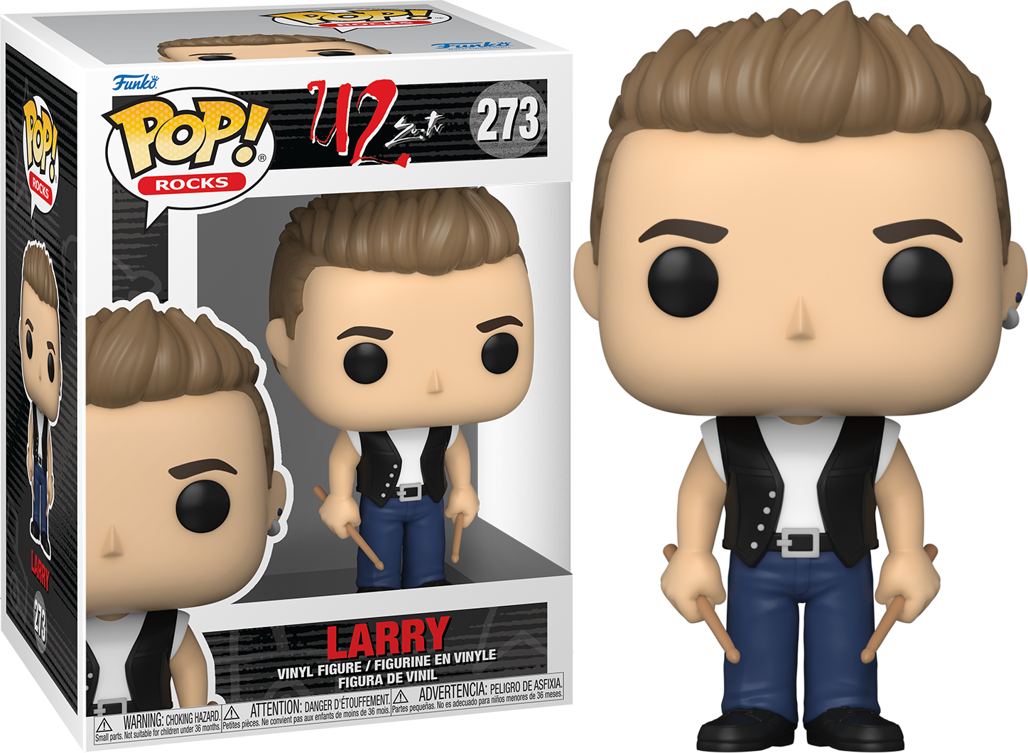 Funko POP Rocks Larry  #273 U2