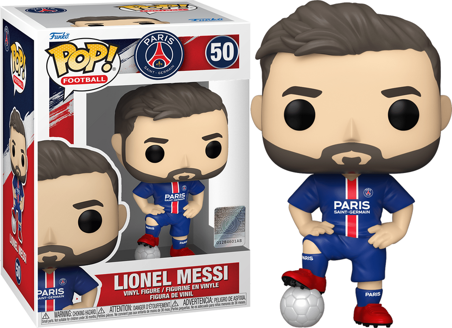 Funko POP Lionel Messi #50 Paris -POP Football (Soccer)
