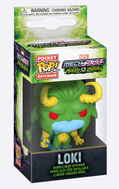 Funko Pocket POP Keychain- Loki (Marvel MechStrike Monster Hunters)