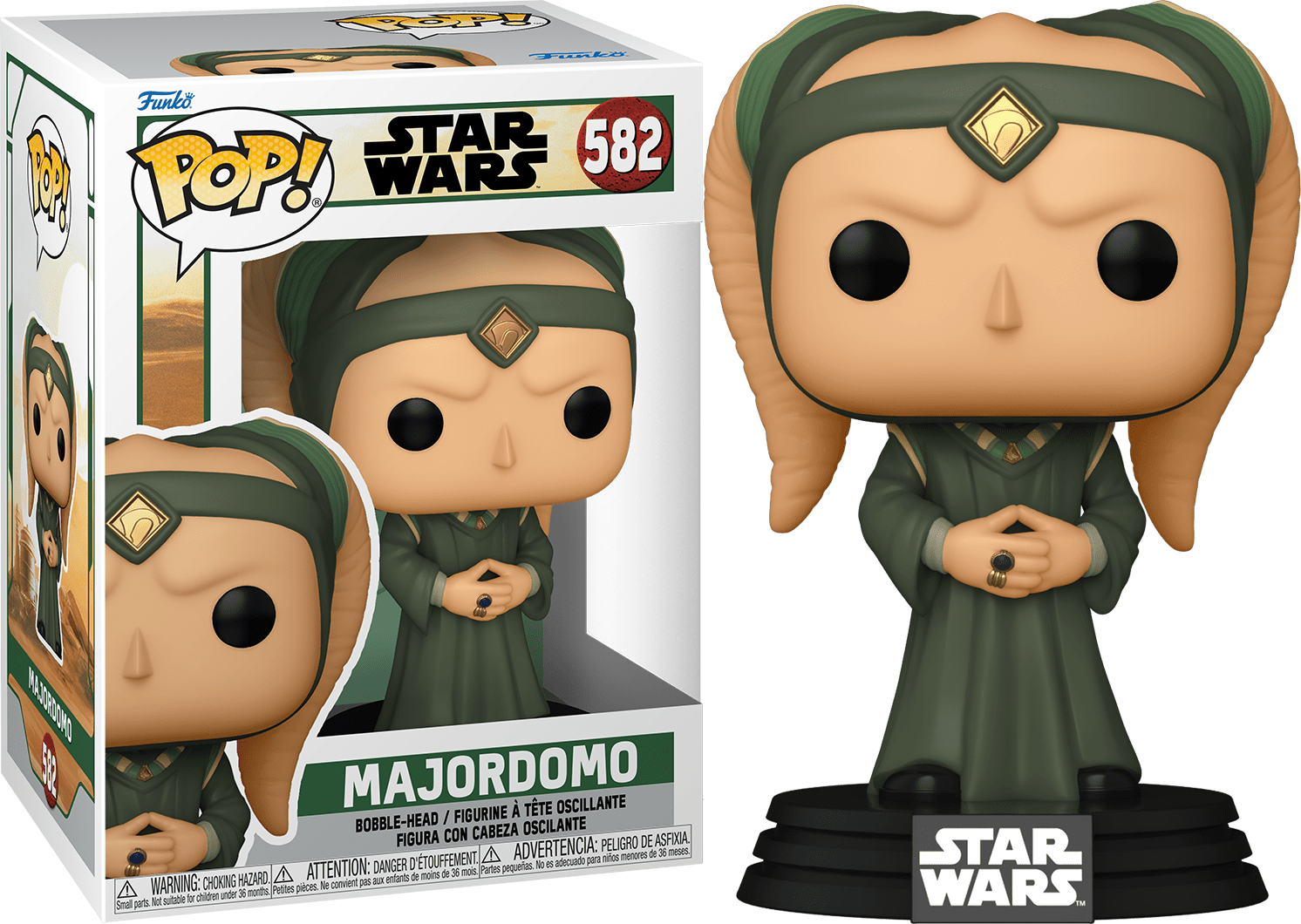 Funko POP Majordomo #582 -Star Wars Book of Boba Fett