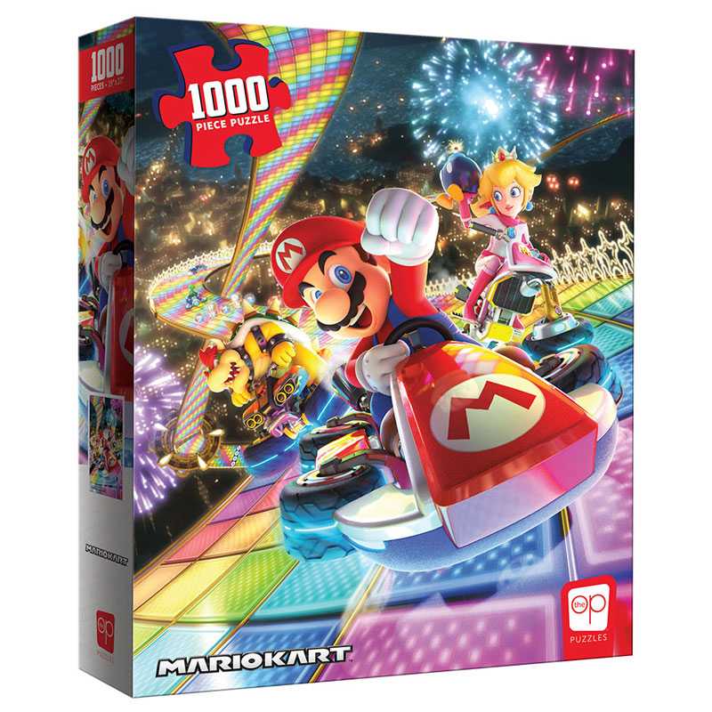 MarioKart Rainbow Road- 1000 piece puzzle