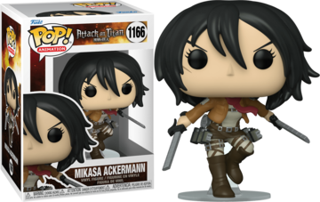 Funko Pop Mikasa Ackermsann #1166 (Action Pose)  Attack on Titan