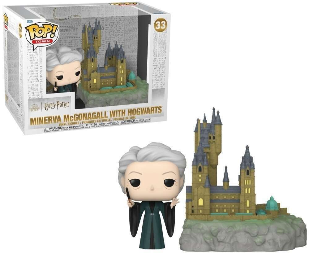 Funko POP Town Minerva McGonagall with Hogwarts #33 -Harry Potter