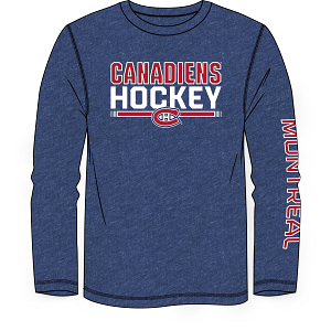 NHL Montreal Canadiens Fanatics Sweep Long Sleeve Tee
