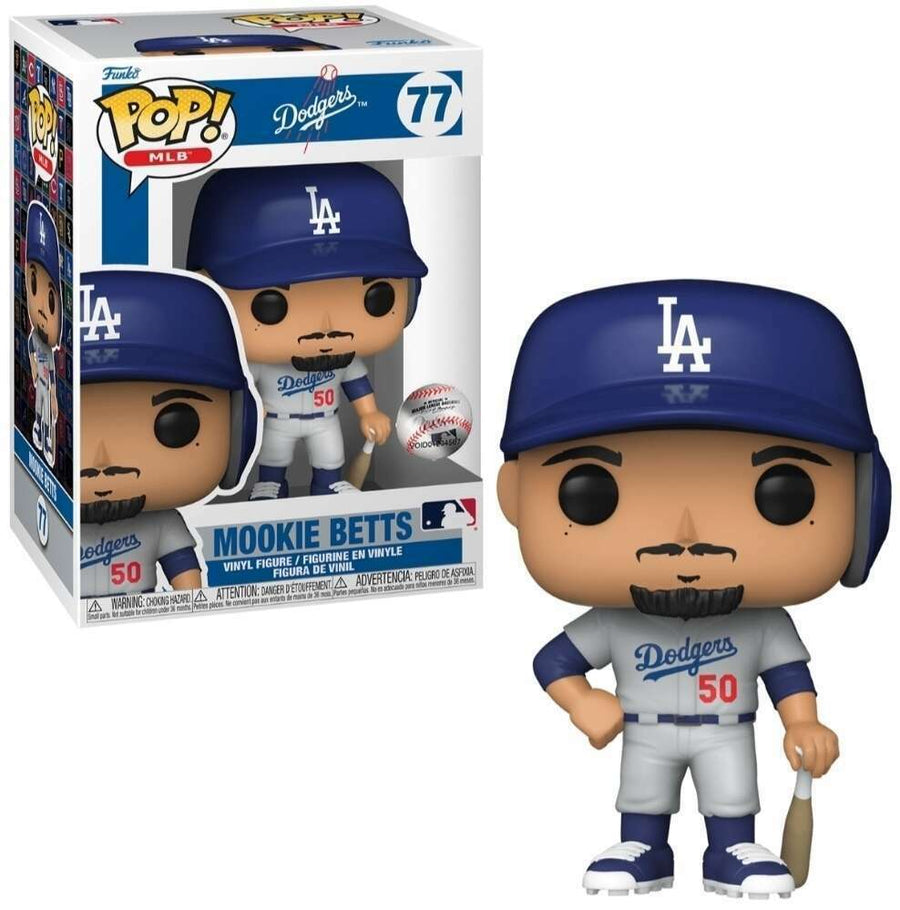 Funko POP Mookie Betts #77 -MLB Los Angeles Dodgers