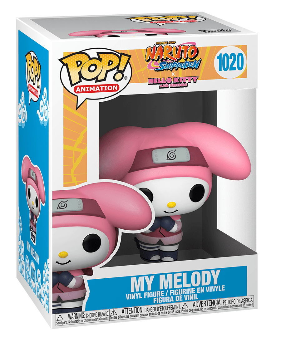 Funko POP My Melody #1020- Naruto Shippuden x Hello Kitty and Friends
