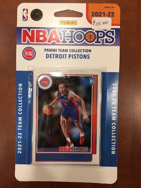 Panini NBA Hoops 2021-22 Team Collections - Detroit Pistons