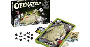 Nightmare Before Christmas NBX Operation Board Game - Collectors Edition