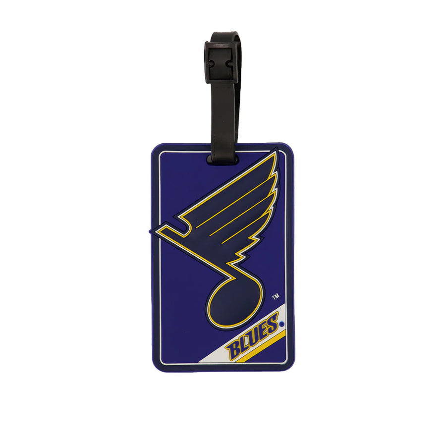 NHL St. Louis Blues Rubber Luggage Tag