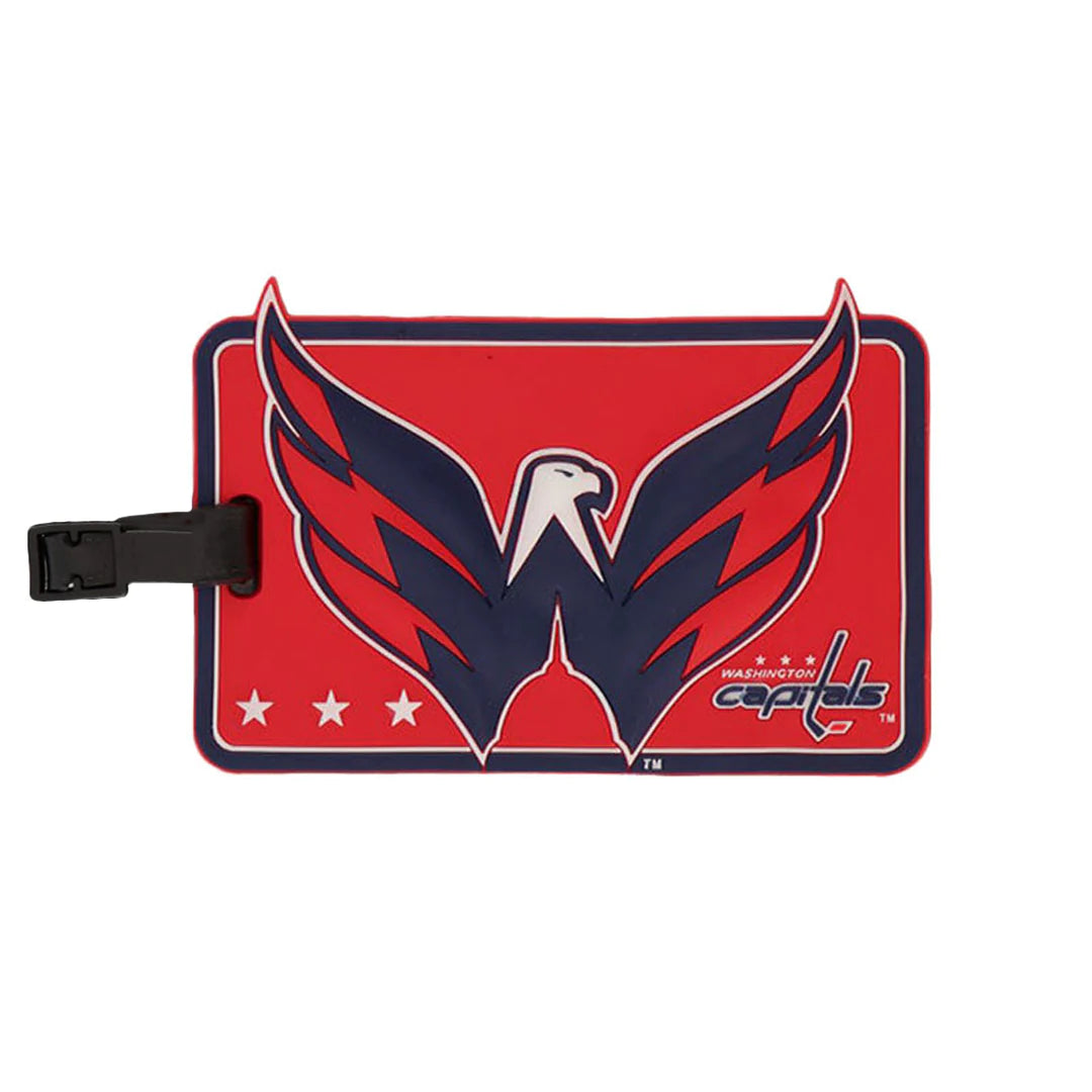 NHL Washington Capitals Rubber Luggage Tag