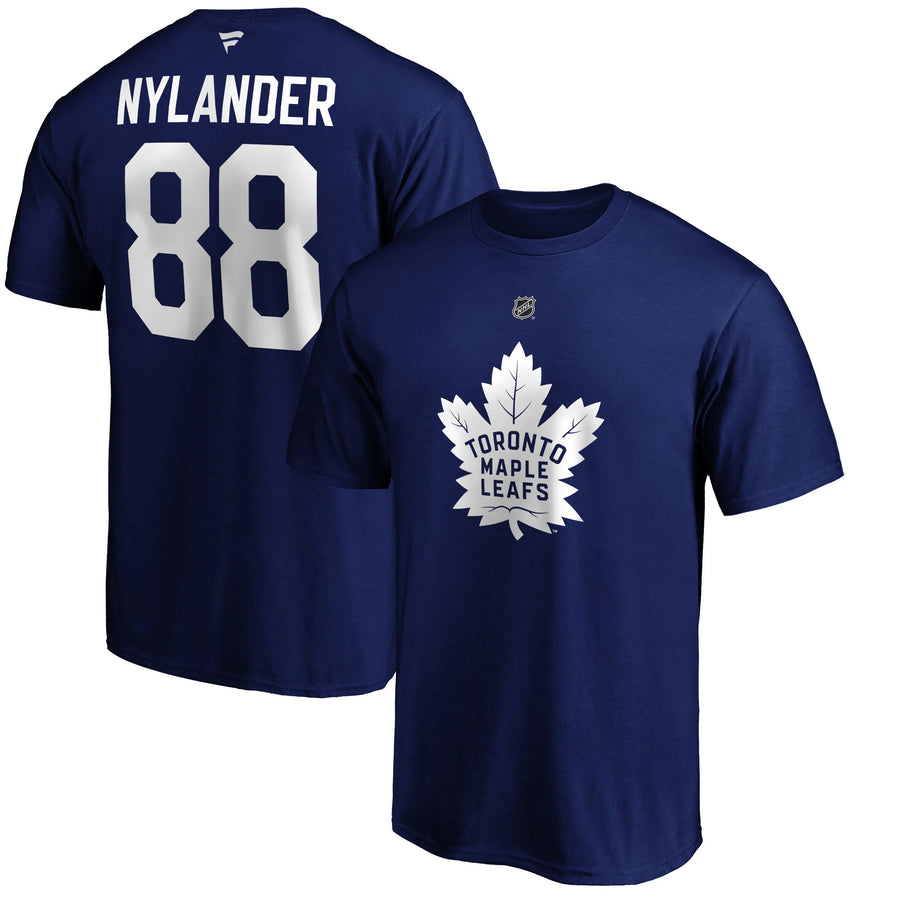 NHL Toronto Maple Leaf Nylander #88 Name & Number Fanatics Tee