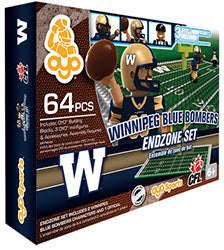 CFL Winnipeg Blue Bombers Endzone Set OYO Sportstoys