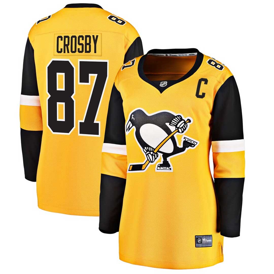 NHL Pittsburgh Penguins Women's "Crosby" Fanatics Breakaway Jersey (online only)