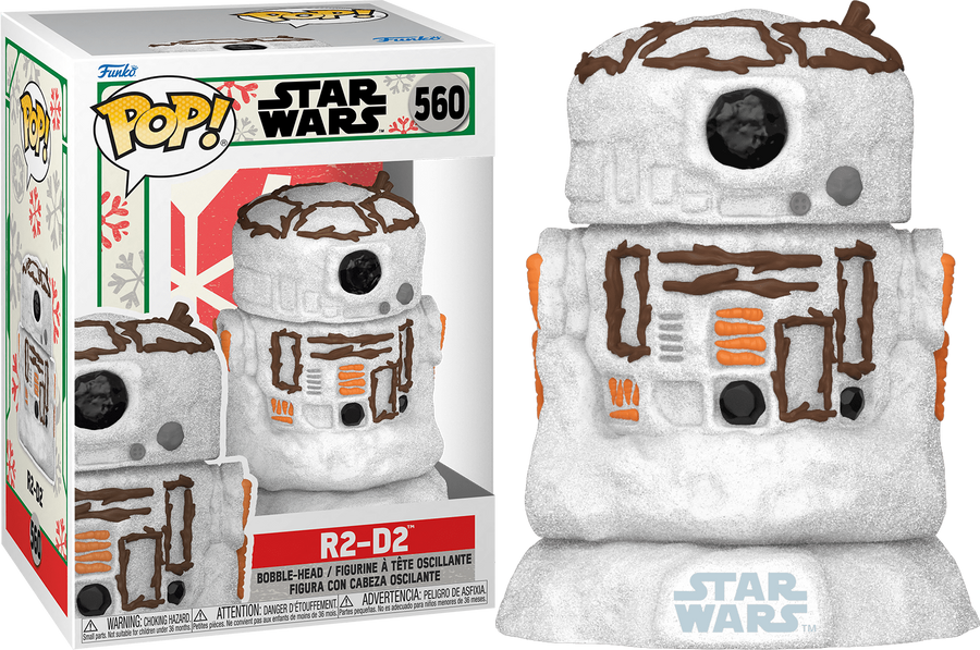 Funko POP R2-D2 Snowman #560 - Star Wars Holiday