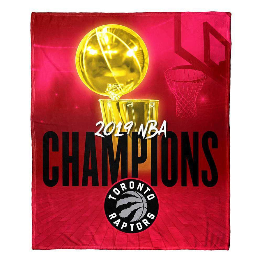 NBA Raptors 2019 Champion Silk Touch Throw