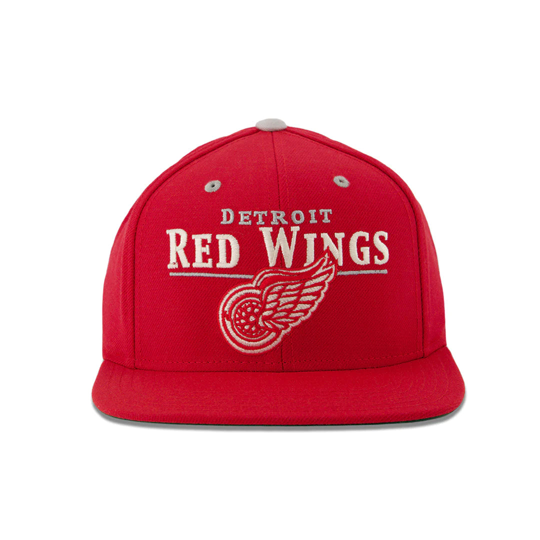 NHL Detroit Red Wings Youth CCM Snapback - Red, White & Grey