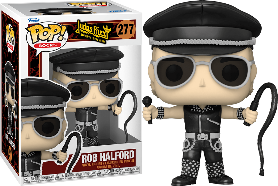 Funko POP Rocks Rob Halford #277 - Judas Priest -50 Heavy Metal Years