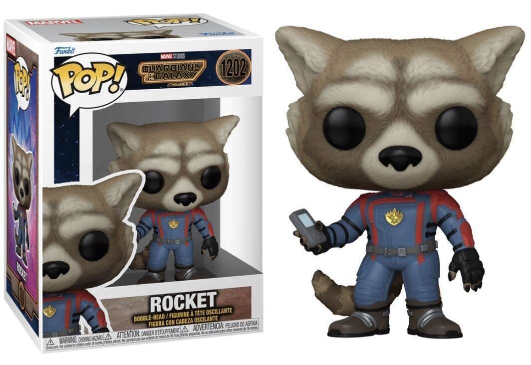 Funko POP Rocket #1202 -Marvel Guardians of the Galaxy Vol 3